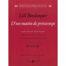 Boulanger -- D'un matin de printemps for Violin and Piano