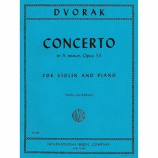 Dvorak -- Concerto in A Minor, Op. 53 for Violin and Piano