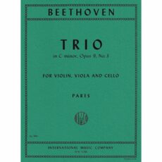 Beethoven -- Trio in C Minor, Op. 9, No. 3 for Violin, Viola, and Cello
