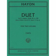 Haydn -- Duet in D Major, from String Quartet Op. 17, No. 6, for Two Violins