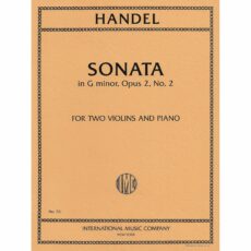 Handel -- Sonata in G Minor, Op. 2, No. 2 for Two Violins and Piano