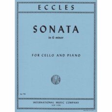 Eccles -- Sonata in G Minor for Cello and Piano