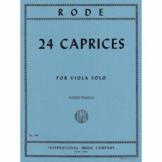 Rode -- 24 Caprices for Viola