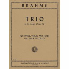 Brahms -- Horn Trio in E-flat Major, Op. 40