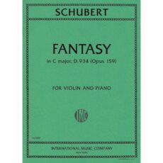 Schubert -- Fantasy in C Major, D. 934 for Violin and Piano