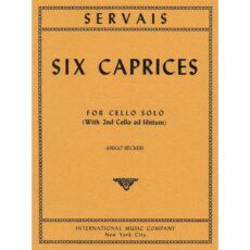 Servais -- Six Caprices, Op. 11 for Two Cellos