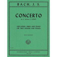 Bach -- Concerto in C Minor, S. 1060 for Two Violins and Piano