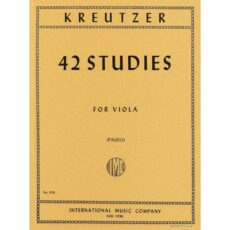 Kreutzer -- 42 Studies for Viola