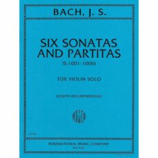 Bach -- Six Sonatas and Partitas, S. 1001-1006 for Solo Violin