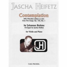 Brahms -- Contemplation, Op. 105, No. 1 for Violin and Piano