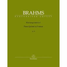 Brahms -- Piano Quintet in F Minor, Op. 34