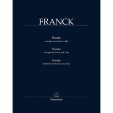 Franck -- Sonata in A Major for Viola and Piano