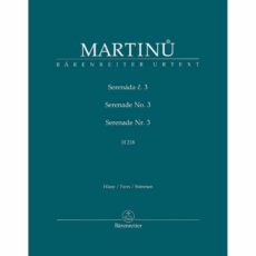 Martinu -- Serenade No. 3, H. 218 for Mixed Septet