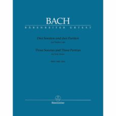 Bach -- Three Sonatas and Three Partitas, BWV 1001-1006 for Solo Violin