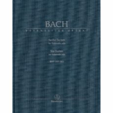 Bach -- Six Suites, BWV 1007-1012 for Solo Cello (Hardcover)