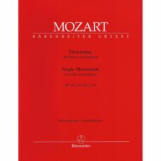 Mozart -- Single Movements for Violin and Piano
