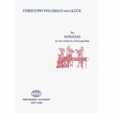 Gluck -- Six Sonatas for Two Violins and Basso Continuo