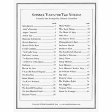 Skinner Tunes for Violin, Viola, or Cello