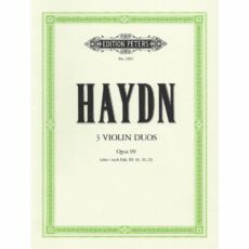 Haydn -- 3 Violin Duos for Two Violins