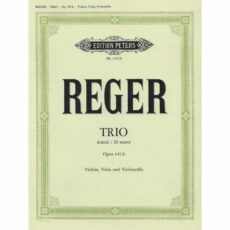 Reger -- Trio in D Minor, Op. 141b for Violin, Viola, and Cello