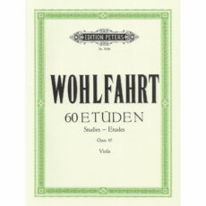 Wohlfahrt -- 60 Etudes, Op. 45 for Viola