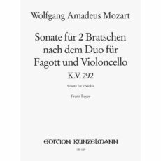 Mozart -- Sonata, K. 292 for Two Violas