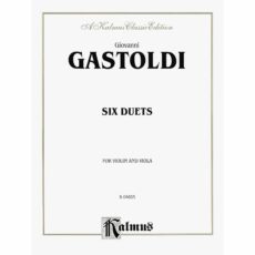 Gastoldi -- Dix Duets for Violin and Viola