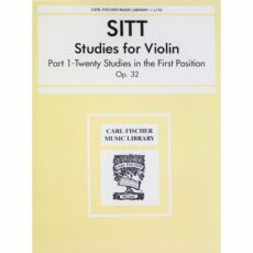 Sitt -- Studies for Violin, Op. 32, Bks. 1-3