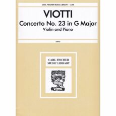 Viotti -- Concerto No. 23 in G Major for Violin and Piano