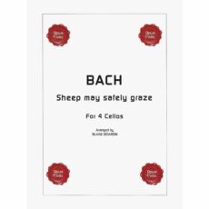 Bach -- Sheep may safely graze for Four Cellos