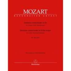 Mozart -- Sinfonia Concertante in E-flat Major, K. 364 for Violin, Viola, and Piano
