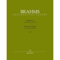 Brahms -- Sonata in F Major, Op. 99 for Cello and Piano