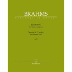 Brahms -- Sonata in G Major, Op. 78