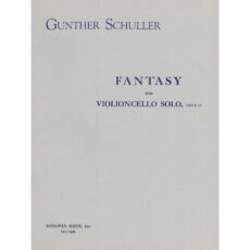 Schuller -- Fantasy, Op. 19 for Solo Cello