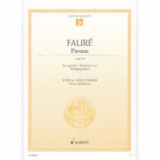 Faure -- Pavane, Op. 50 for Viola and Piano