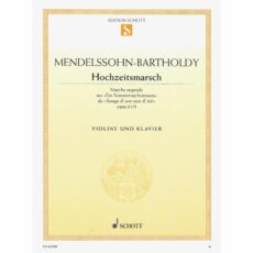 Mendelssohn -- Wedding March for Violin, Viola, or Cello and Piano