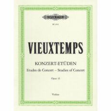 Vieuxtemps -- Etudes de Concert, Op. 16 for Violin
