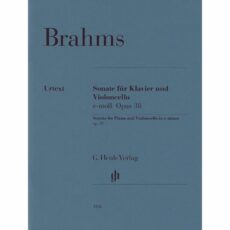 Brahms -- Sonata in E Minor, Op. 38 for Cello and Piano