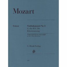 Mozart -- Concerto No. 3 in G Major, K. 216 for Violin and Piano