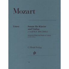 Mozart -- Sonata in E Minor, K. 304 for Violin and Piano