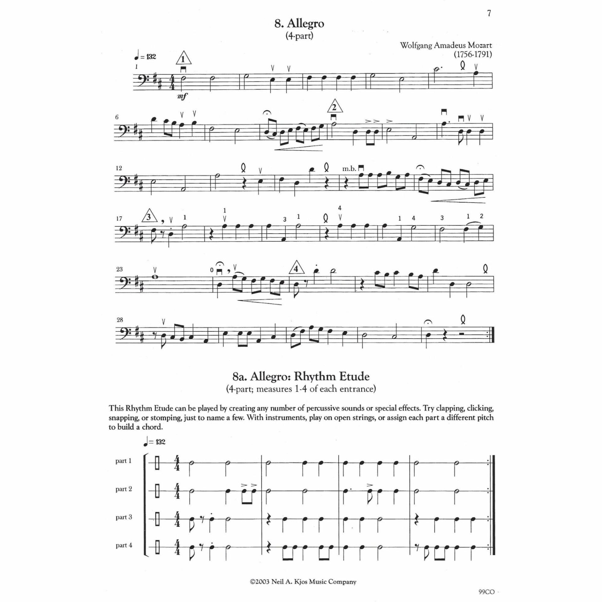 Sample: Cello (Pg. 7)
