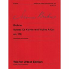 Brahms -- Sonata in A Major, Op. 100 for Violin and Piano