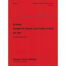 Brahms -- Sonata in D Minor, Op. 108 for Violin and Piano