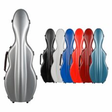 Tonareli Titanium Cello-Shaped Violin Case