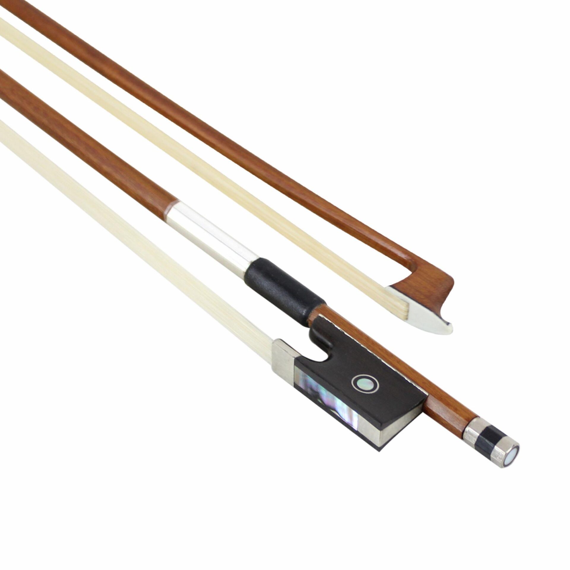 Klaus Mueller Octagonal Fine Brazilwood Violin Bow - Image 2